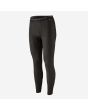 Mallas interiores Patagonia Men's Capilene Midweight Bottoms en negro para hombre
