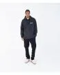 Hombre con Sudadera de capucha Hurley Wave Paradise Negra ajuste clásico