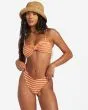 Mujer con Mini Braguita de Bikini Billabong Tides Terry Hike Multicolor frontal