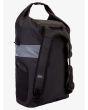 Mochila grande de Surf Quiksilver Evening Sesh 35L negra para hombre posterior