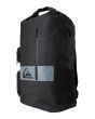 Mochila grande de Surf Quiksilver Evening Sesh 35L negra para hombre lateral 2