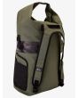 Mochila grande de Surf Quiksilver Evening Sesh 35L verde militar para hombre posterior