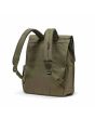 Mochila Herschel City Backpack 16L Verde Militar Unisex posterior