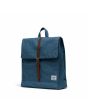 Mochila Herschel City Mid-Volume 14L azul unisex lateral