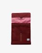Mochila Herschel City Mid-Volume 14L Windsor Wine granate abierta