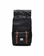 Mochila Herschel Little America Mid-Volume Backpack 21 Litros Negra Unisex abierta