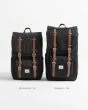 Mochila Herschel Little America Mid-Volume Backpack 21 Litros Negra Unisex tamaños