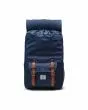 Mochila Herschel Little America Mid-Volume Backpack 21L Azul Marino Unisex abierta
