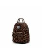 Mochila pequeña Herschel Nova Mini Backpack 9L Leopard Black para mujer lateral