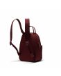 Mochila pequeña Herschel Nova Mini Backpack 9L Port granate para mujer posterior