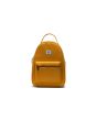 Mochila Herschel Nova Small en color amarillo mostaza con capacidad de 14L