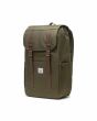 Mochila Herschel Retreat Backpack 23 Litros Verde Militar Unisex lateral