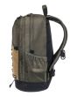 Mochila Mediana Element Cypress 26 Litros verde y beige Unisex bolsillo lateral