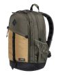 Mochila Mediana Element Cypress 26 Litros verde y beige Unisex lateral