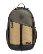 Mochila Mediana Element Cypress 26 Litros verde y beige Unisex