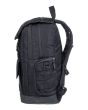 Mochila mediana Element Brand Cypress Recruit 26 L negra para hombre lateral