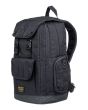 Mochila mediana Element Brand Cypress Recruit 26 L negra para hombre lateral frontal
