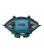 Nevera portátil tipo mochila Yeti Hopper M20 Soft Backpack Cooler Agave Teal abierta hielo