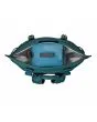 Nevera portátil tipo mochila Yeti Hopper M20 Soft Backpack Cooler Agave Teal abierta hielo