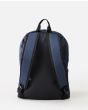 Mochila Rip Curl Dome Pro Logo 18 Litros Azul Marino y amarilla para hombre asas