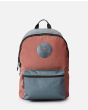 Mochila Rip Curl Dome Pro Logo 18 Litros roja y azul para hombre