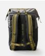 Mochila estanca para neopreno Rip Curl Surf Series 40L Locker Pack negra posterior