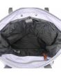 Mochila mediana ecológica e impermeable Roka Bantry B Lavanda interior