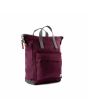 Mochila Mediana Roka Bantry B Recycled Nylon Plum 14 Litros Unisex lateral
