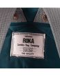 Mochila Mediana Roka Bantry B Sustainable Nylon Teal Turquesa 14 Litros etiqueta