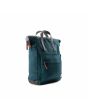 Mochila Mediana Roka Bantry B Sustainable Nylon Teal Turquesa 14 Litros lateral