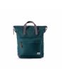 Mochila Mediana Roka Bantry B Sustainable Nylon Teal Turquesa 14 Litros