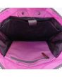 Mochila Mediana ecológica e impermeable Roka Bantry B Sherbert rosa interior 