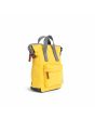 Mochila impermeable pequeña Roka Bantry B Recycled Nylon Amarillo Limón 7 Litros Unisex lateral