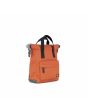 Mochila Pequeña Roka Black Label Bantry B Sustainable Nylon Naranja Rooibos Edición Limitada lateral