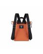 Mochila Pequeña Roka Black Label Bantry B Sustainable Nylon Naranja Rooibos Edición Limitada posterior