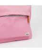 Mochila mediana vegana e impermeable Roka Bantry B Sustainable Canvas rosa antiguo bolsillo