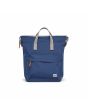 Mochila Mediana Roka London Bantry B Sustainable Canvas Mineral azul marino 14L