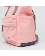 Mochila Pequeña impermeable Roka Canfield B Flamingo rosa claro bolsillos