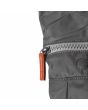 Mochila Mediana Roka Canfield B Nailon reciclado gris grafito Unisex cremallera