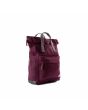 Mochila Mediana impermeable Roka Canfield B Sustainable Nylon Plum morada lateral