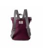 Mochila Mediana impermeable Roka Canfield B Sustainable Nylon Plum morada posterior