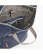 Mochila ecológica e impermeable Roka Canfield B Sustainable Midnight azul marino Unisex interior