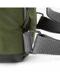 Mochila Mediana impermeable Roka Canfield B Sustainable Nylon verde aguacate hebilla