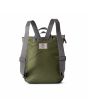 Mochila Mediana impermeable Roka Canfield B Sustainable Nylon verde aguacate posterior