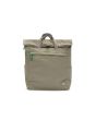 Mochila mediana ecológica e impermeable Roka London Candem A en color gris 