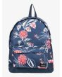Mochila pequeña Roxy Sugar Baby 16L en color Azul con estampado floral para mujer