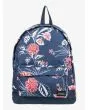 Mochila pequeña Roxy Sugar Baby 16L en color Azul con estampado floral para mujer