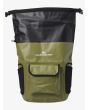 Mochila Mediana estanca para Surf Quiksilver Sea Stash 22L Verde Oliva Sea Spray cierre enrollable