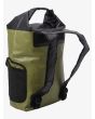 Mochila Mediana estanca para Surf Quiksilver Sea Stash 22L Verde Oliva Sea Spray posterior