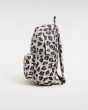 Mochila Vans Old Skool Classic 22L Marrón con estampado de leopardo Unisex bolsillo botella